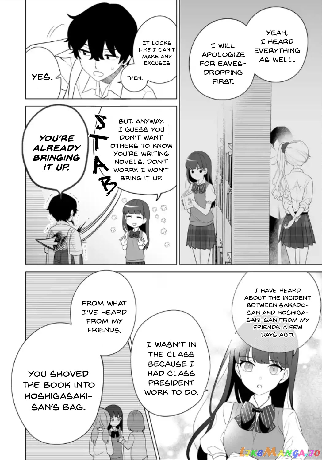 Please Leave Me Alone (For Some Reason, She Wants to Change a Lone Wolf's Helpless High School Life.) chapter 10 - page 12