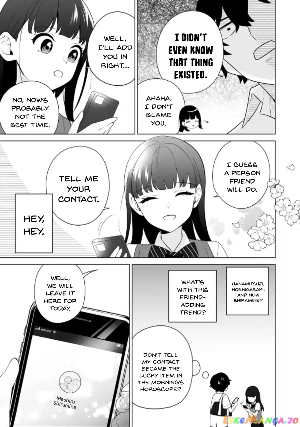 Please Leave Me Alone (For Some Reason, She Wants to Change a Lone Wolf's Helpless High School Life.) chapter 10 - page 17