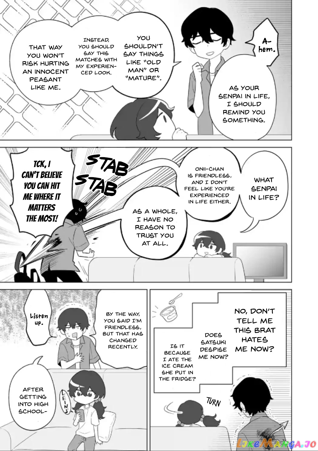 Please Leave Me Alone (For Some Reason, She Wants to Change a Lone Wolf's Helpless High School Life.) chapter 10 - page 21