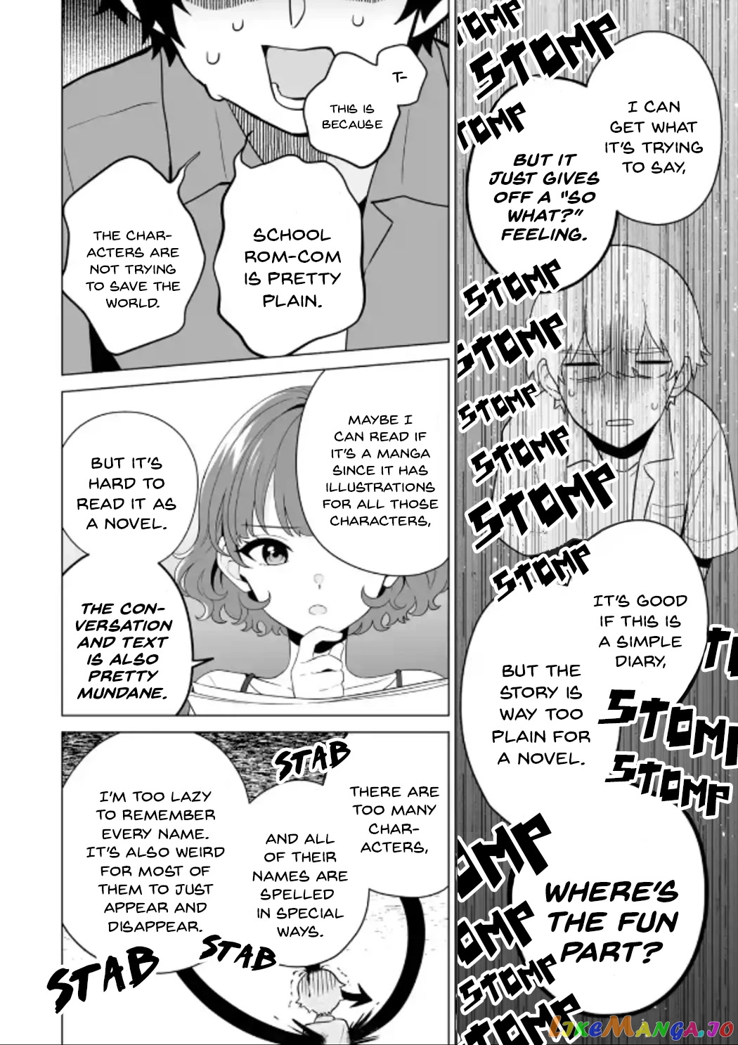 Please Leave Me Alone (For Some Reason, She Wants to Change a Lone Wolf's Helpless High School Life.) chapter 11 - page 12
