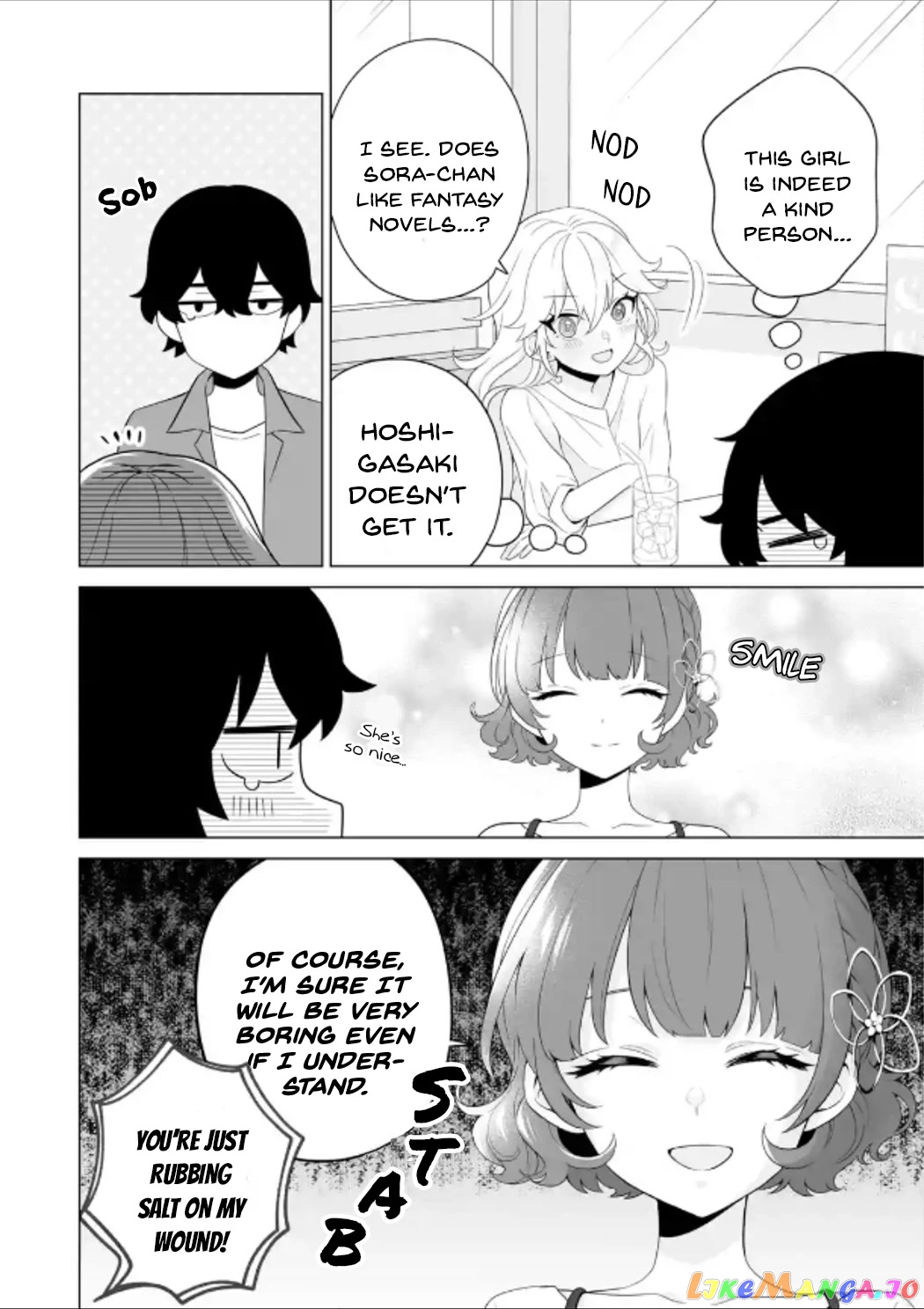 Please Leave Me Alone (For Some Reason, She Wants to Change a Lone Wolf's Helpless High School Life.) chapter 11 - page 14