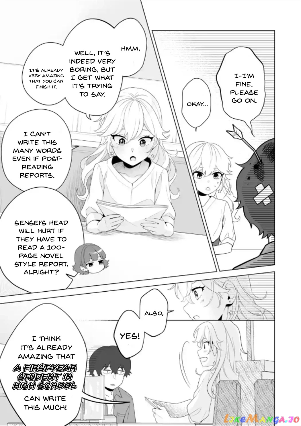 Please Leave Me Alone (For Some Reason, She Wants to Change a Lone Wolf's Helpless High School Life.) chapter 11 - page 19