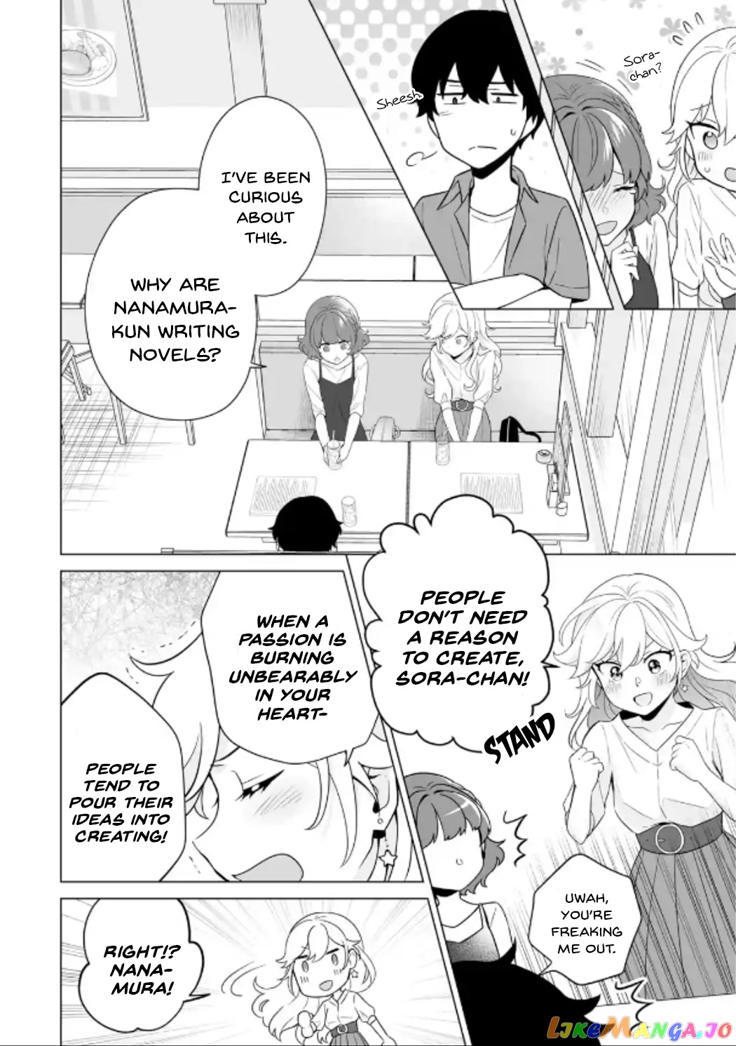 Please Leave Me Alone (For Some Reason, She Wants to Change a Lone Wolf's Helpless High School Life.) chapter 11 - page 22