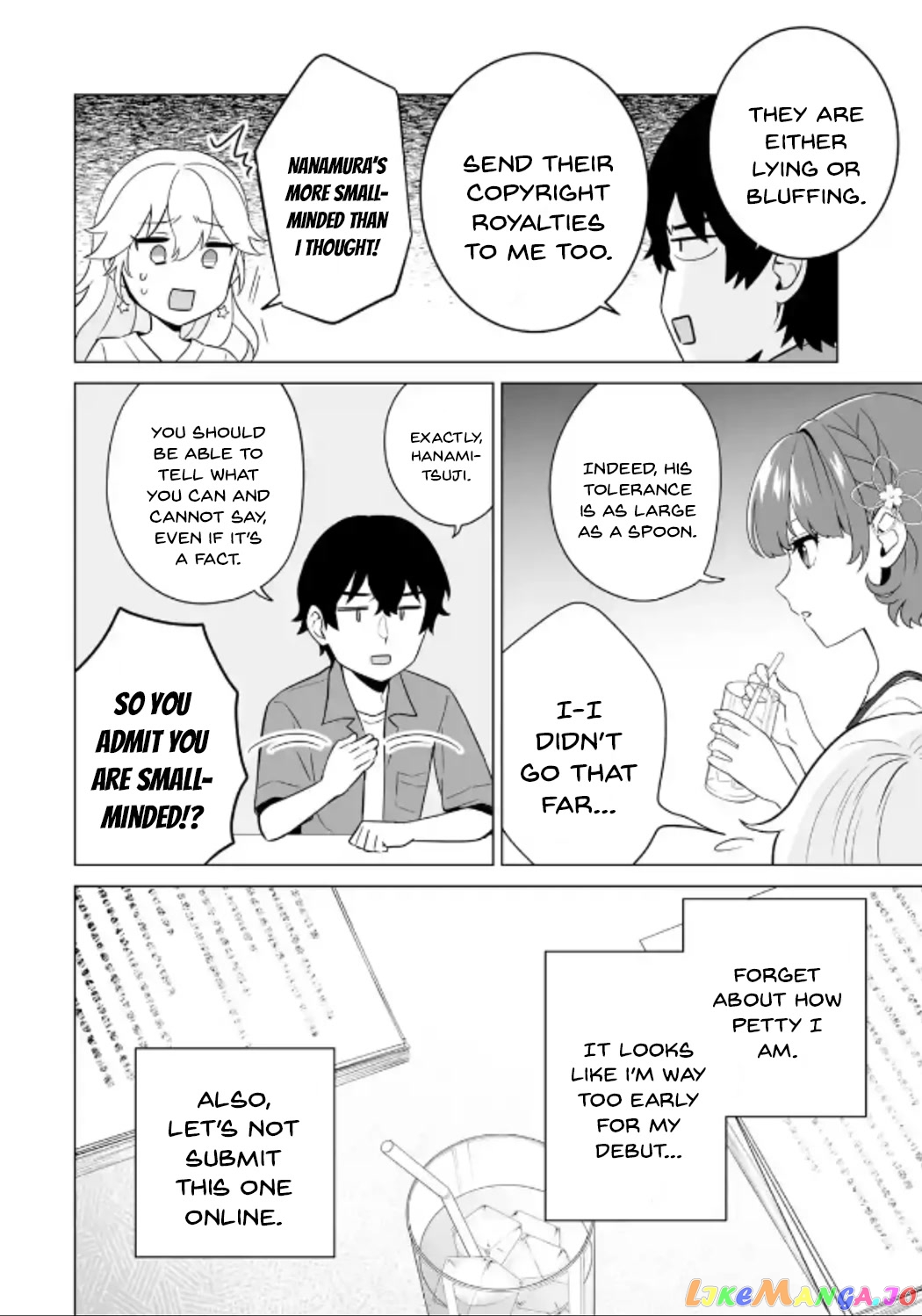 Please Leave Me Alone (For Some Reason, She Wants to Change a Lone Wolf's Helpless High School Life.) chapter 11 - page 24