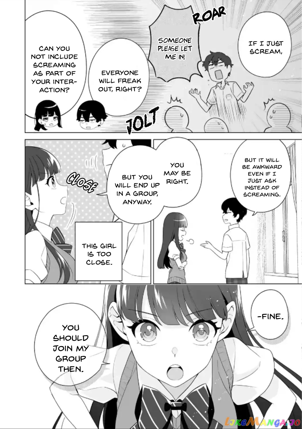 Please Leave Me Alone (For Some Reason, She Wants to Change a Lone Wolf's Helpless High School Life.) chapter 11 - page 28