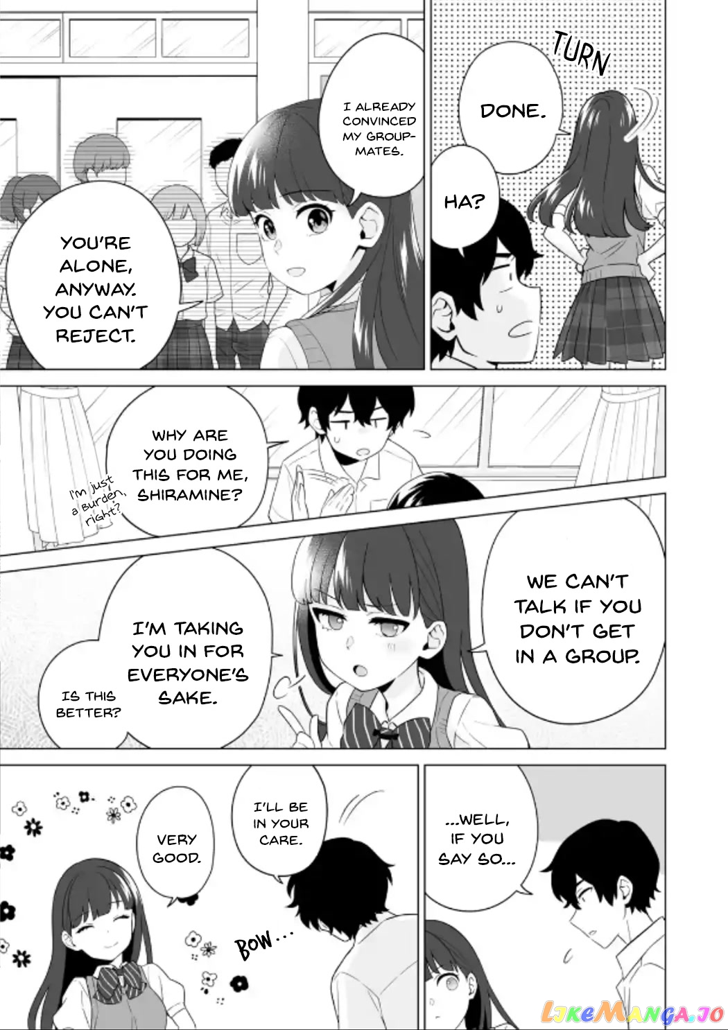 Please Leave Me Alone (For Some Reason, She Wants to Change a Lone Wolf's Helpless High School Life.) chapter 11 - page 29