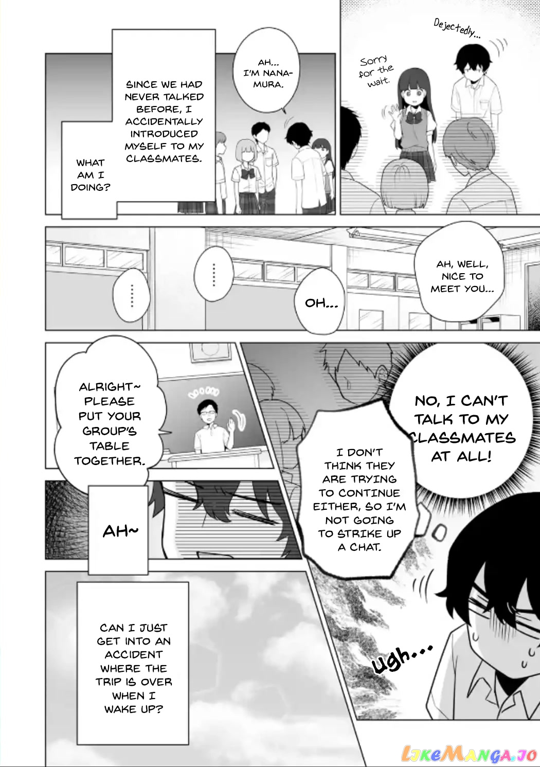 Please Leave Me Alone (For Some Reason, She Wants to Change a Lone Wolf's Helpless High School Life.) chapter 11 - page 30