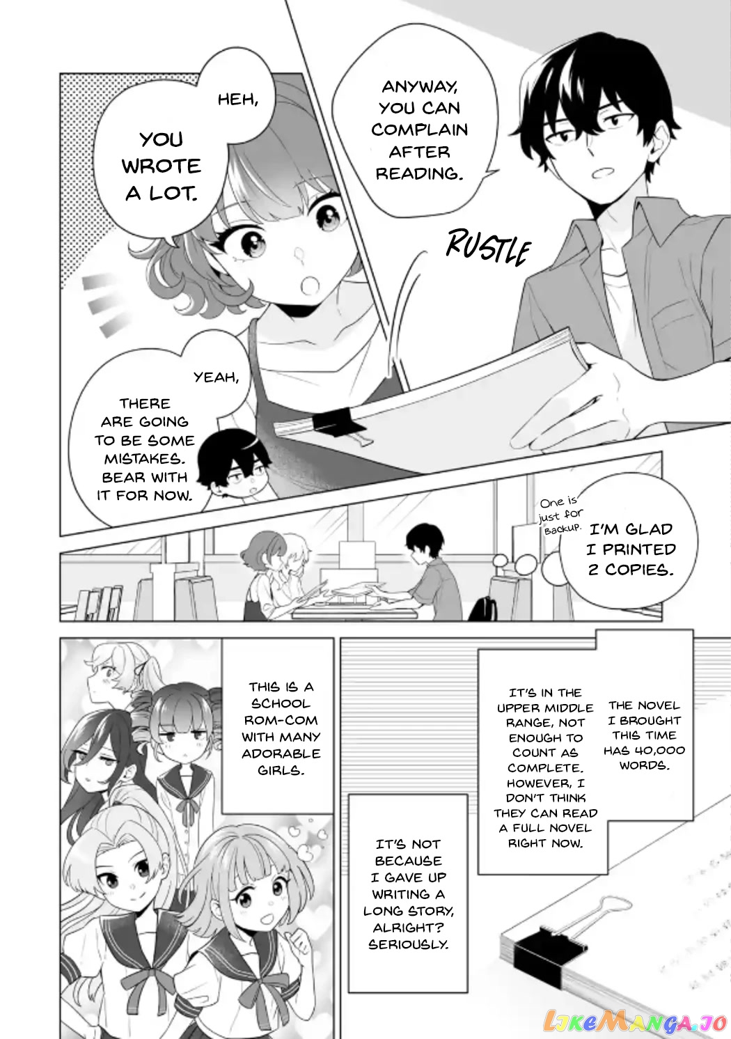Please Leave Me Alone (For Some Reason, She Wants to Change a Lone Wolf's Helpless High School Life.) chapter 11 - page 6