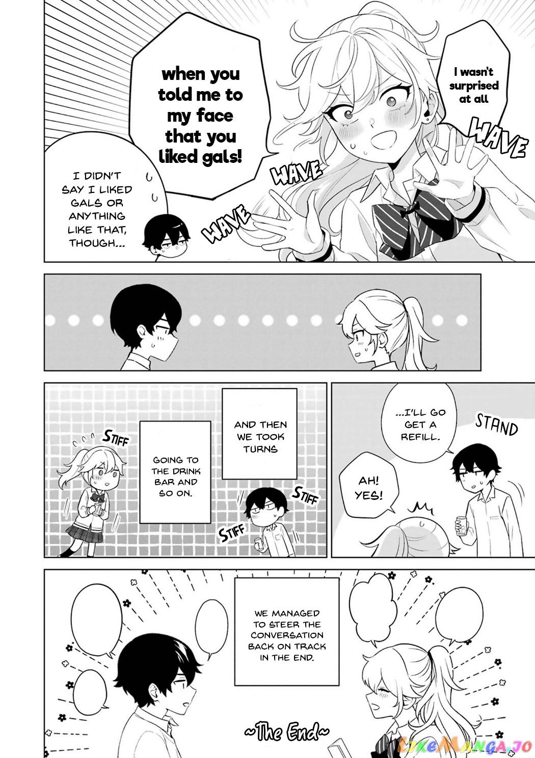 Please Leave Me Alone (For Some Reason, She Wants to Change a Lone Wolf's Helpless High School Life.) chapter 11.5 - page 10
