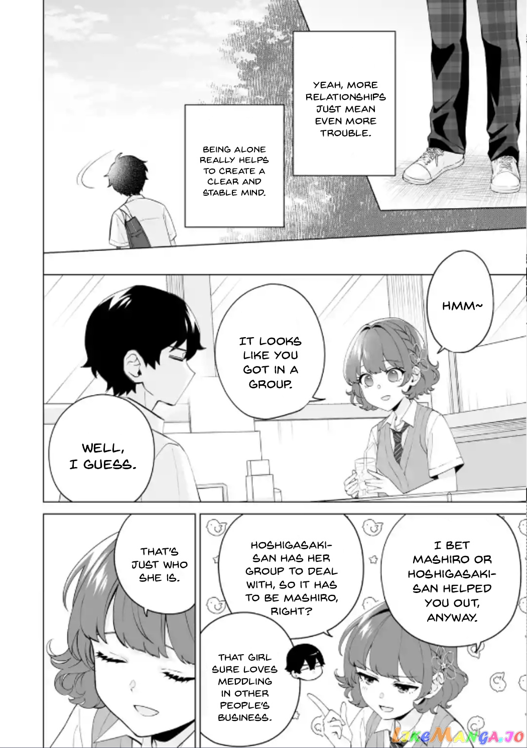 Please Leave Me Alone (For Some Reason, She Wants to Change a Lone Wolf's Helpless High School Life.) chapter 12 - page 10
