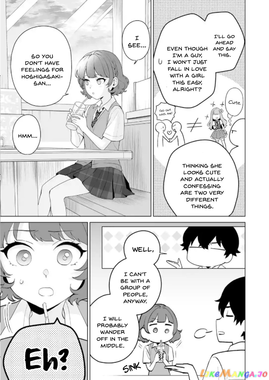 Please Leave Me Alone (For Some Reason, She Wants to Change a Lone Wolf's Helpless High School Life.) chapter 12 - page 15