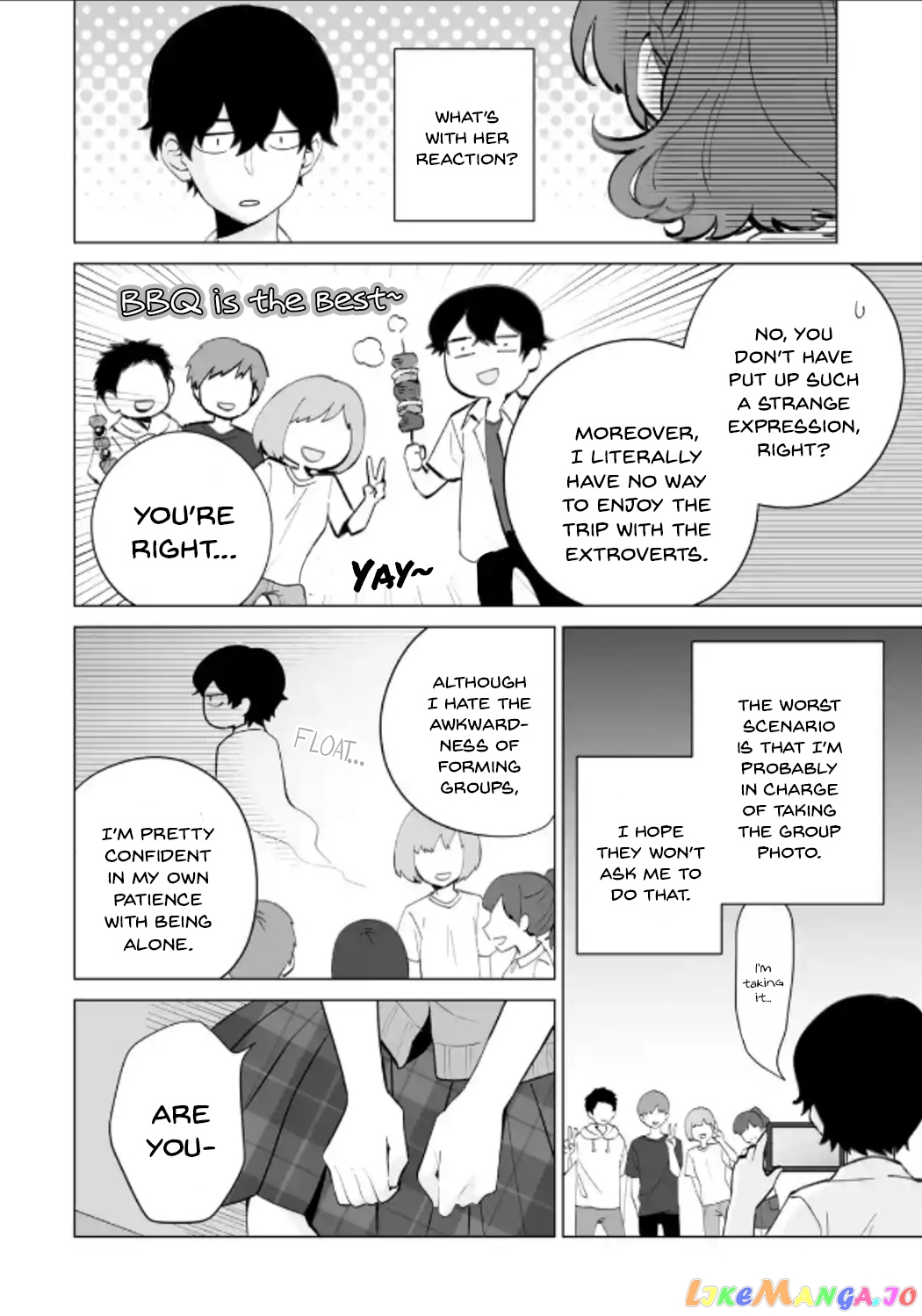 Please Leave Me Alone (For Some Reason, She Wants to Change a Lone Wolf's Helpless High School Life.) chapter 12 - page 16