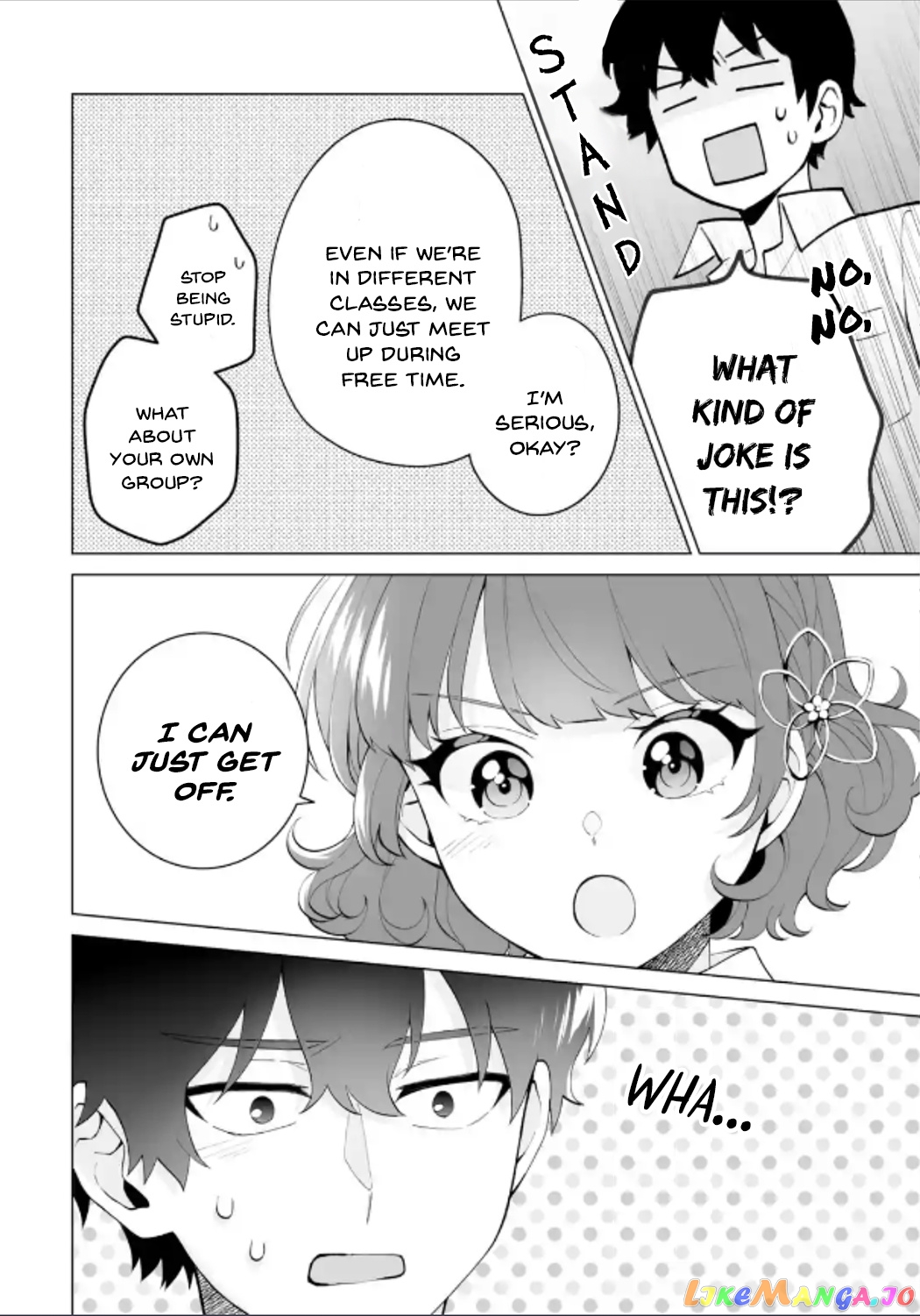 Please Leave Me Alone (For Some Reason, She Wants to Change a Lone Wolf's Helpless High School Life.) chapter 12 - page 20