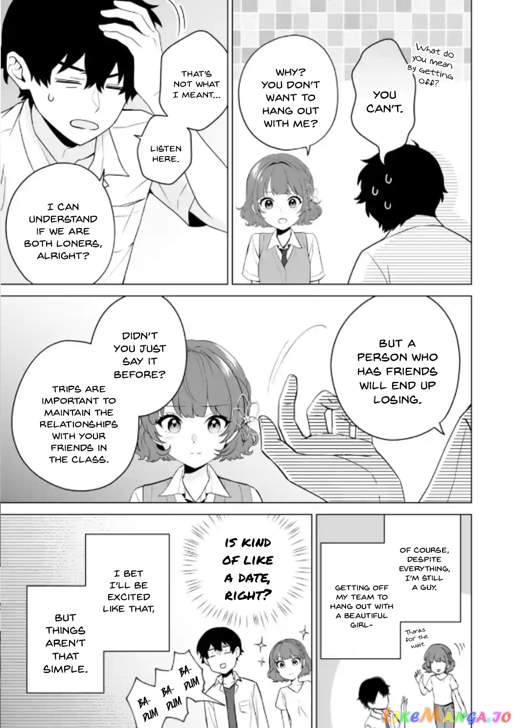 Please Leave Me Alone (For Some Reason, She Wants to Change a Lone Wolf's Helpless High School Life.) chapter 12 - page 21