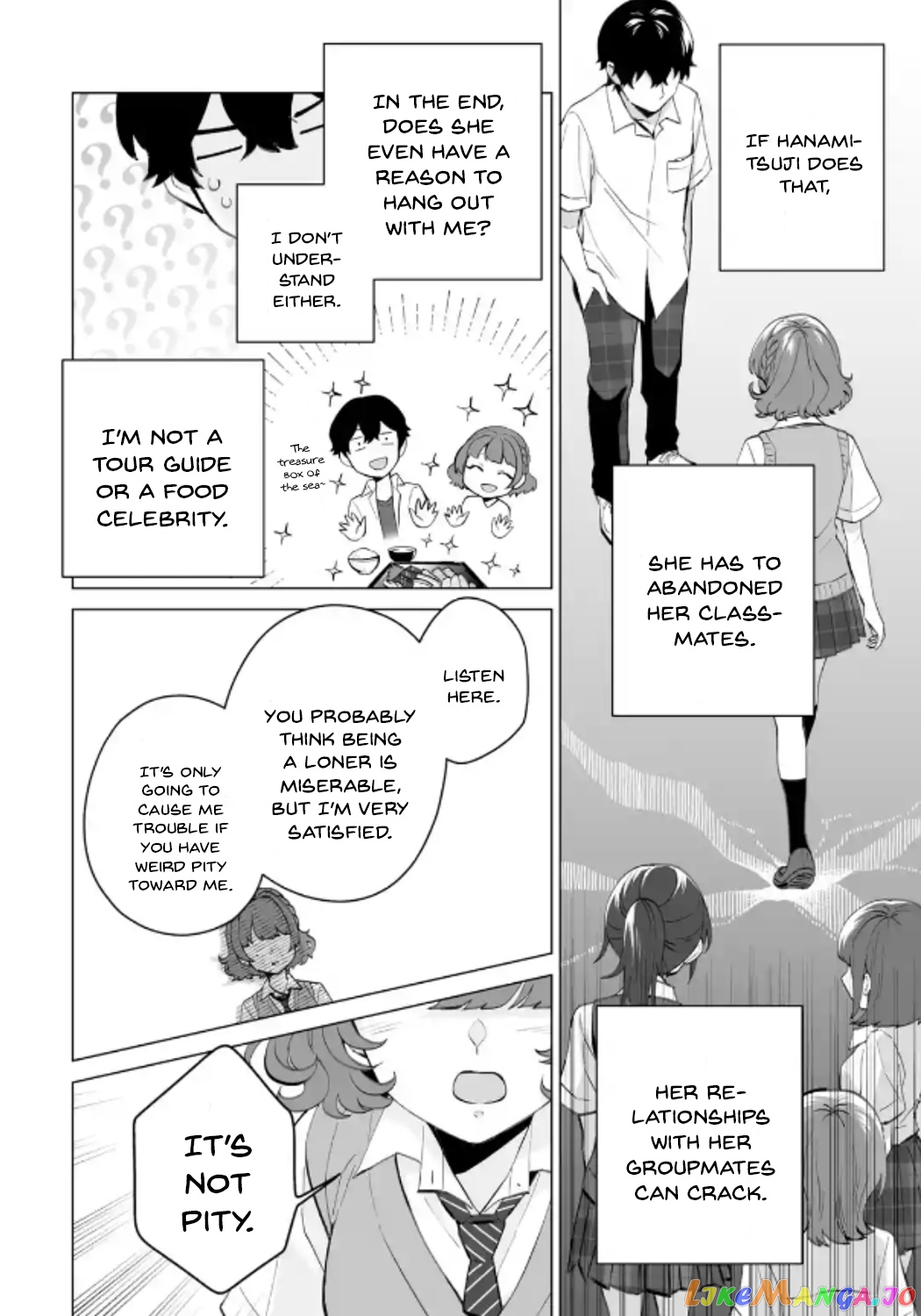 Please Leave Me Alone (For Some Reason, She Wants to Change a Lone Wolf's Helpless High School Life.) chapter 12 - page 22