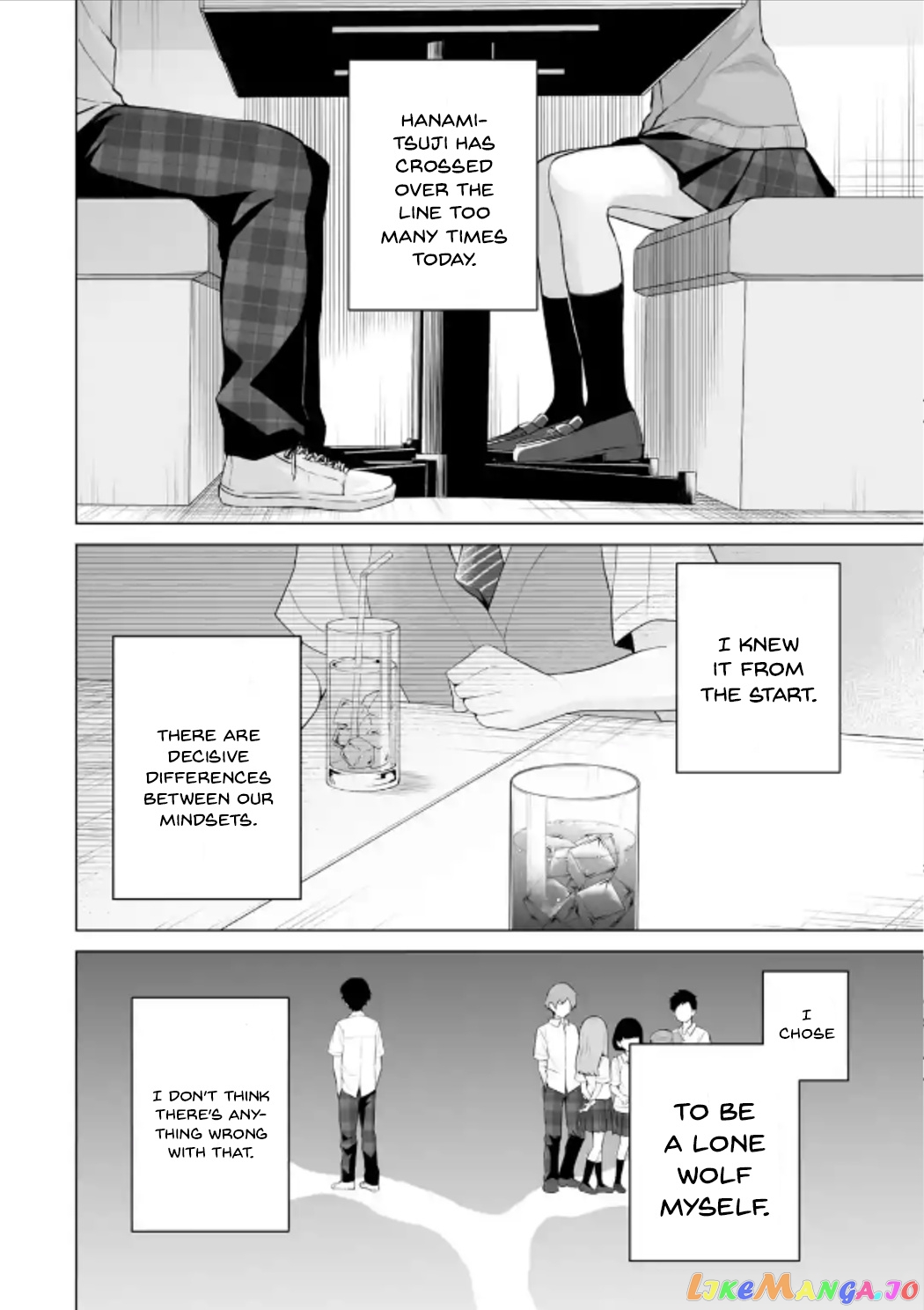 Please Leave Me Alone (For Some Reason, She Wants to Change a Lone Wolf's Helpless High School Life.) chapter 12 - page 24