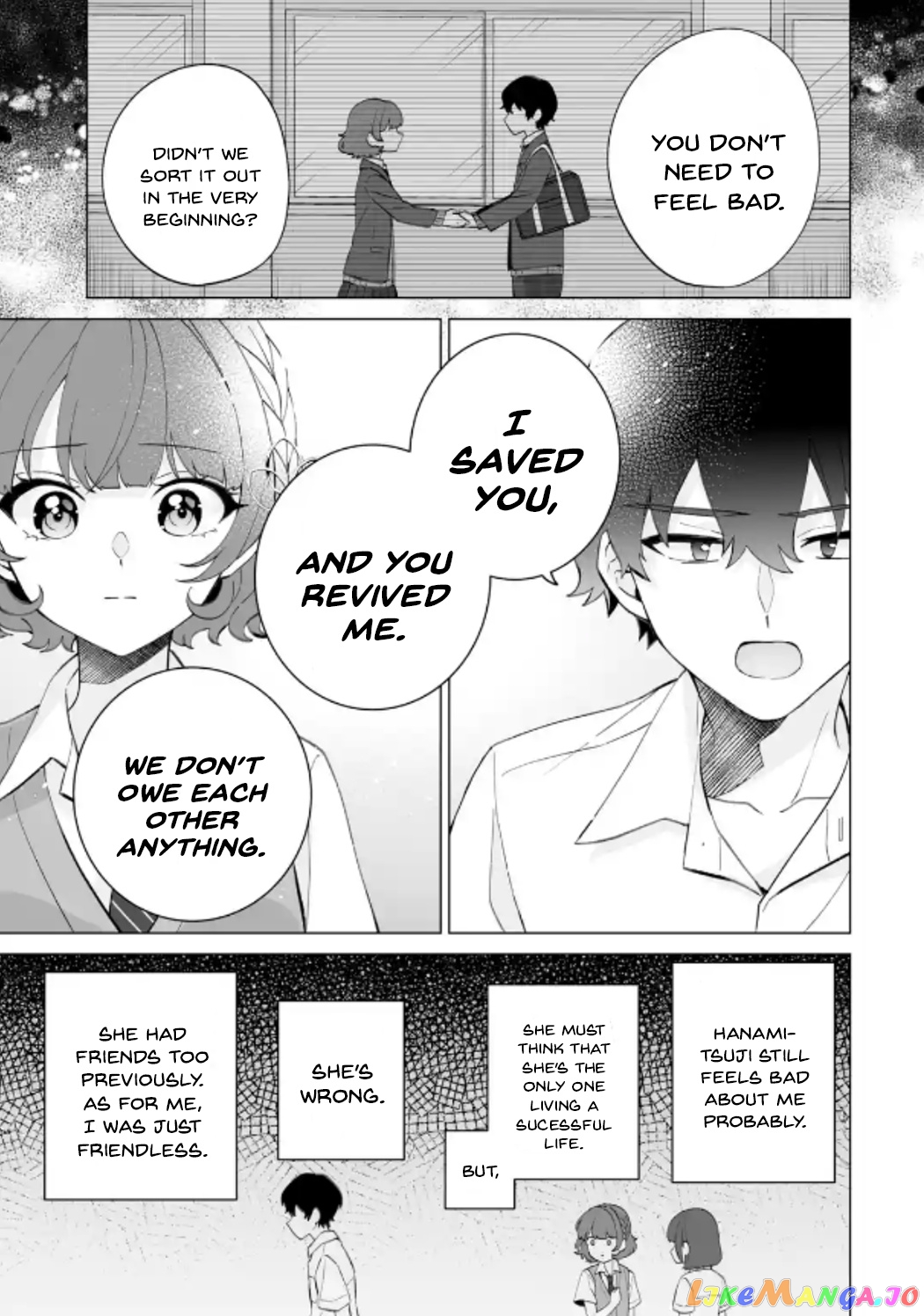 Please Leave Me Alone (For Some Reason, She Wants to Change a Lone Wolf's Helpless High School Life.) chapter 12 - page 27