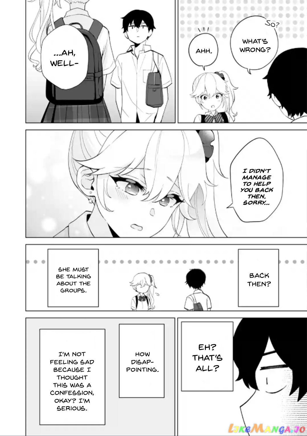 Please Leave Me Alone (For Some Reason, She Wants to Change a Lone Wolf's Helpless High School Life.) chapter 12 - page 4