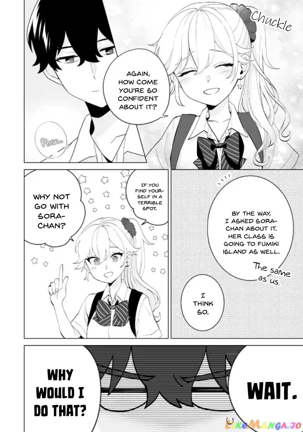 Please Leave Me Alone (For Some Reason, She Wants to Change a Lone Wolf's Helpless High School Life.) chapter 12 - page 6