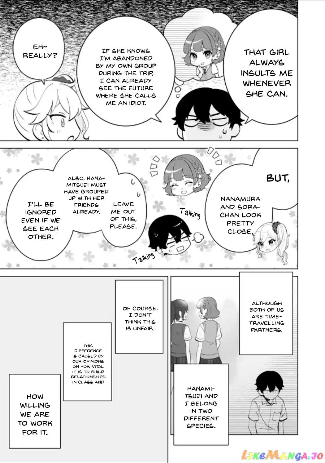Please Leave Me Alone (For Some Reason, She Wants to Change a Lone Wolf's Helpless High School Life.) chapter 12 - page 7