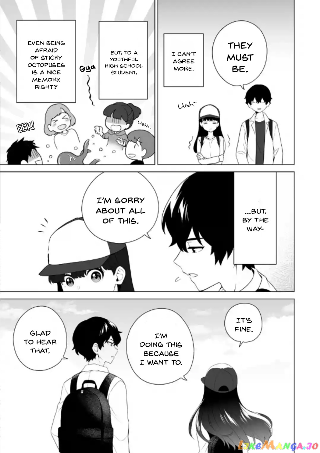 Please Leave Me Alone (For Some Reason, She Wants to Change a Lone Wolf's Helpless High School Life.) chapter 13 - page 23