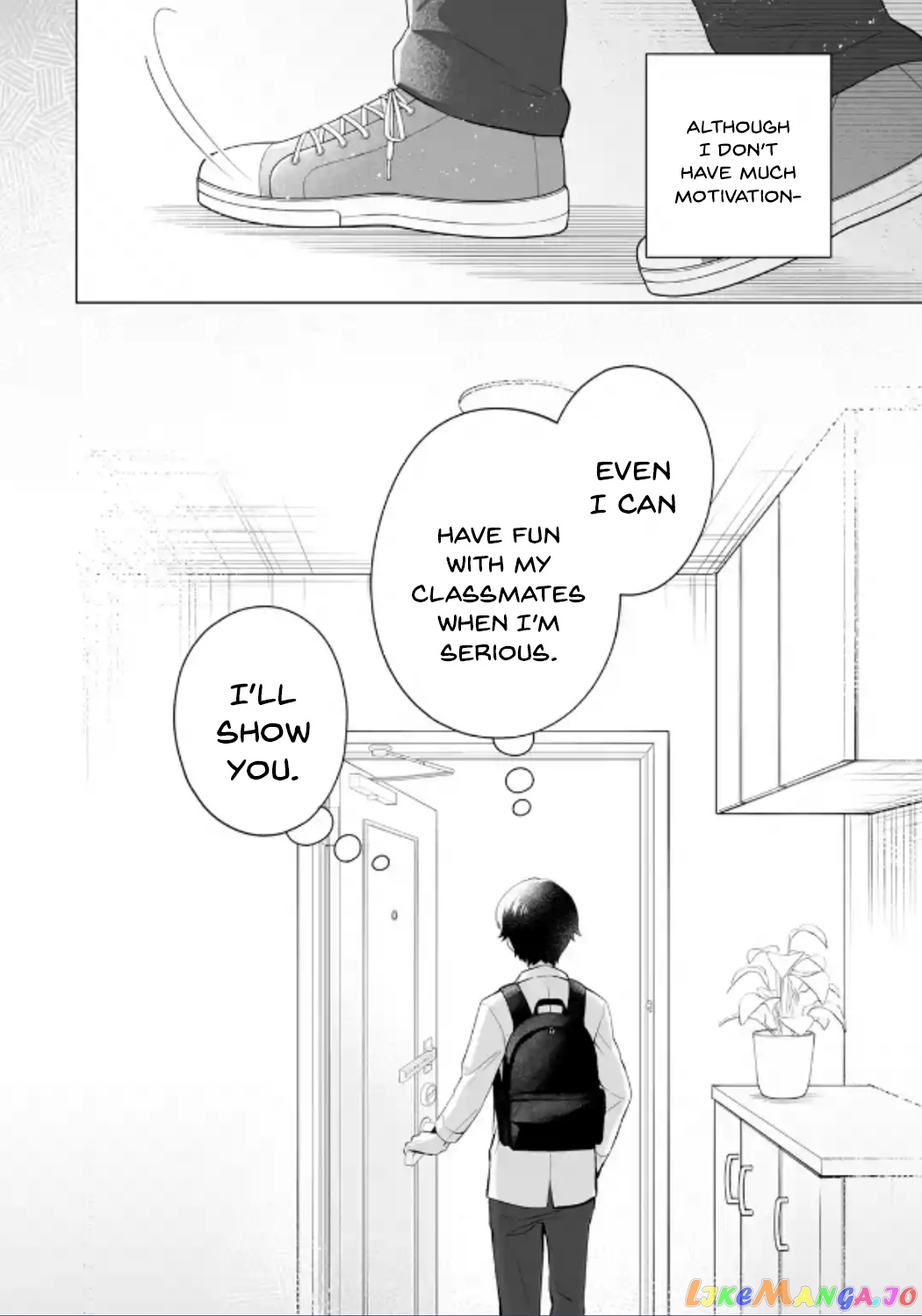 Please Leave Me Alone (For Some Reason, She Wants to Change a Lone Wolf's Helpless High School Life.) chapter 13 - page 6