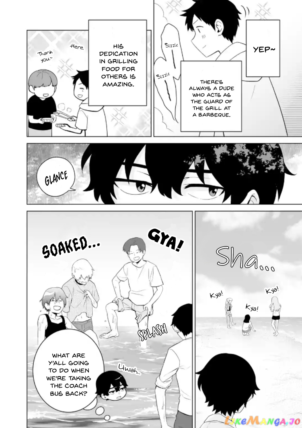 Please Leave Me Alone (For Some Reason, She Wants to Change a Lone Wolf's Helpless High School Life.) chapter 13 - page 8