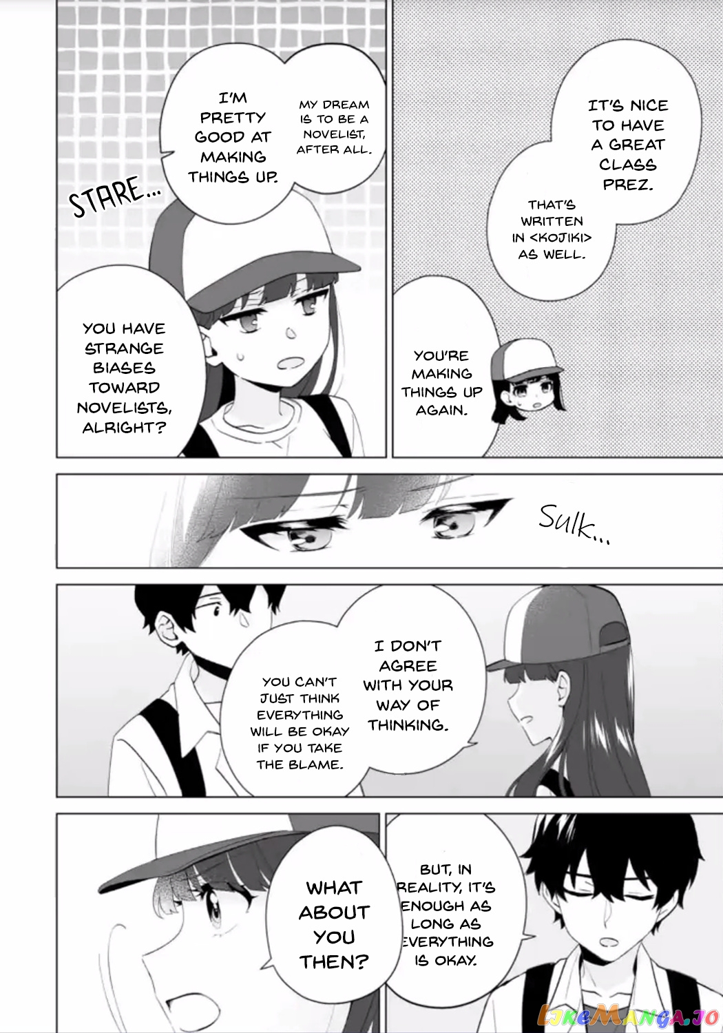 Please Leave Me Alone (For Some Reason, She Wants to Change a Lone Wolf's Helpless High School Life.) chapter 14 - page 12