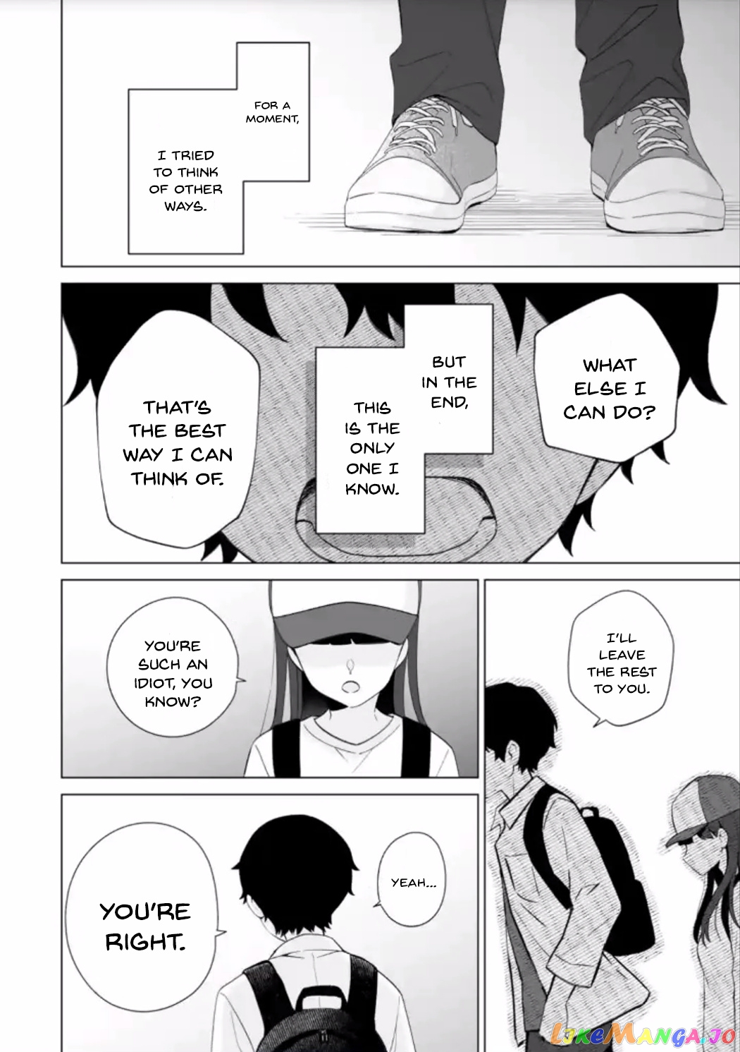 Please Leave Me Alone (For Some Reason, She Wants to Change a Lone Wolf's Helpless High School Life.) chapter 14 - page 16