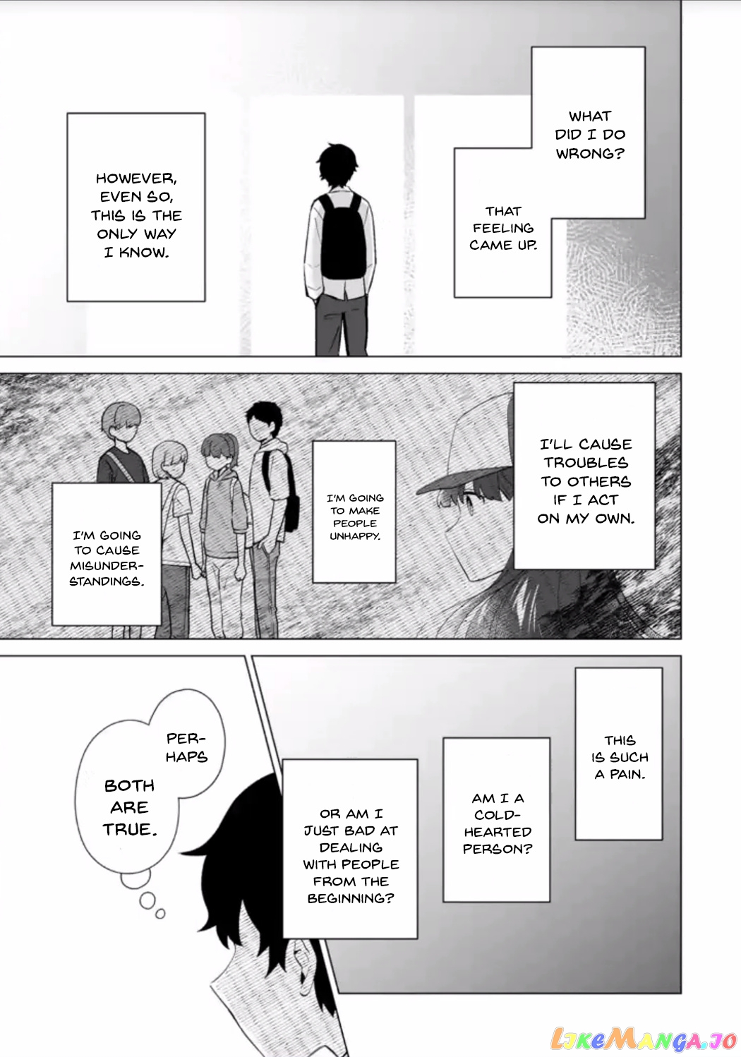 Please Leave Me Alone (For Some Reason, She Wants to Change a Lone Wolf's Helpless High School Life.) chapter 14 - page 17