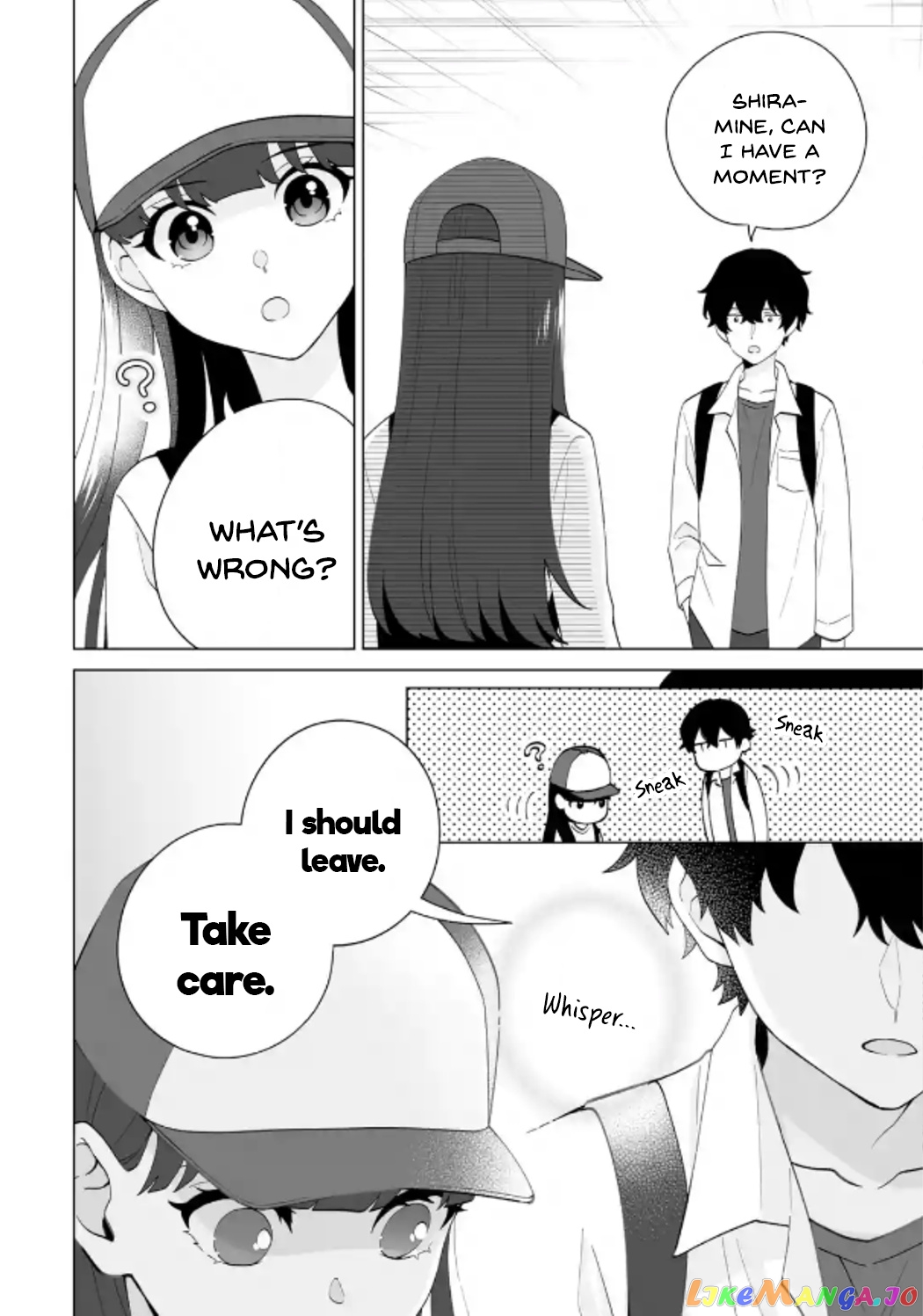 Please Leave Me Alone (For Some Reason, She Wants to Change a Lone Wolf's Helpless High School Life.) chapter 14 - page 2