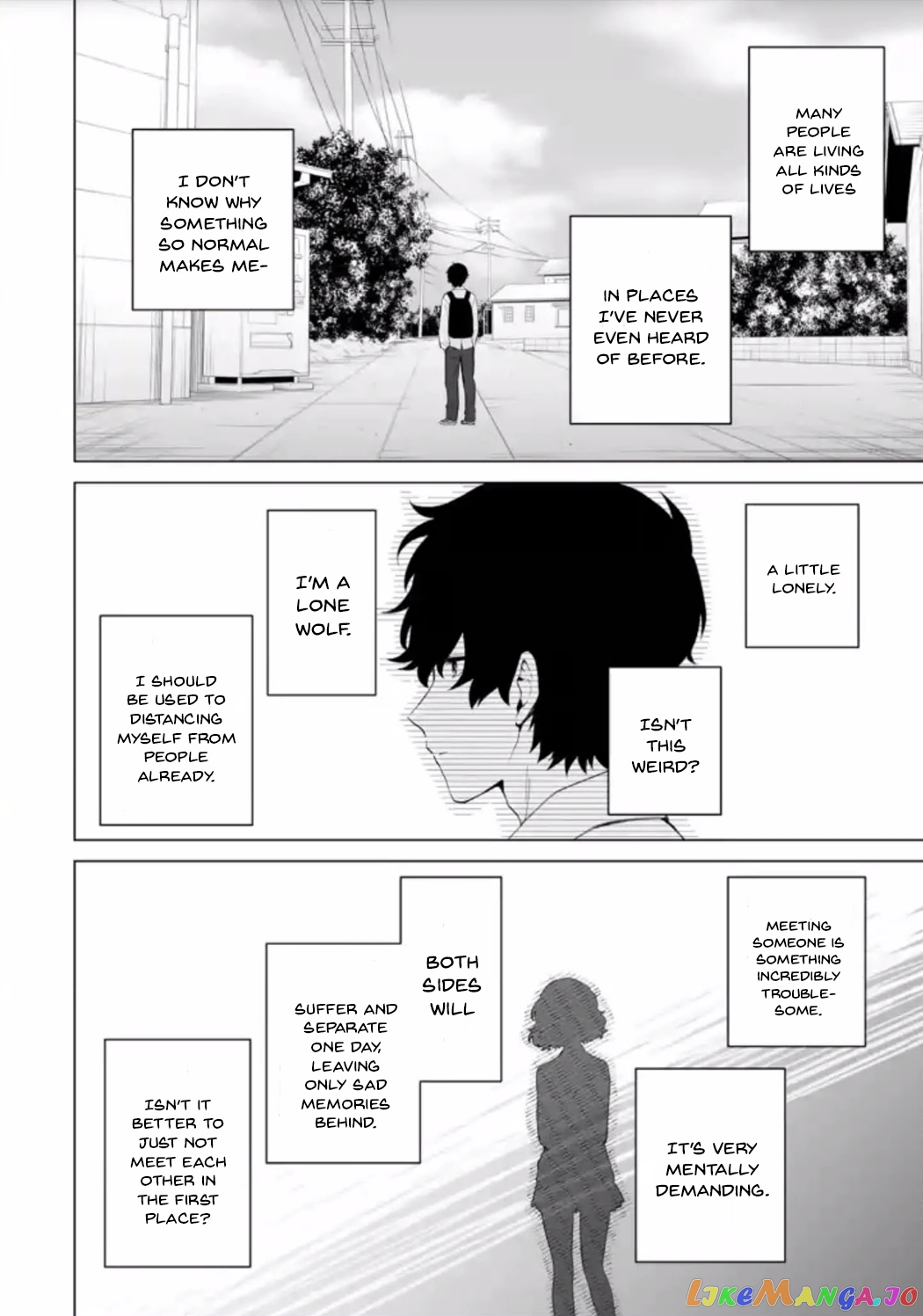Please Leave Me Alone (For Some Reason, She Wants to Change a Lone Wolf's Helpless High School Life.) chapter 14 - page 20