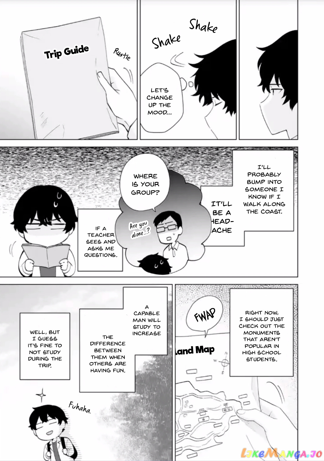 Please Leave Me Alone (For Some Reason, She Wants to Change a Lone Wolf's Helpless High School Life.) chapter 14 - page 21