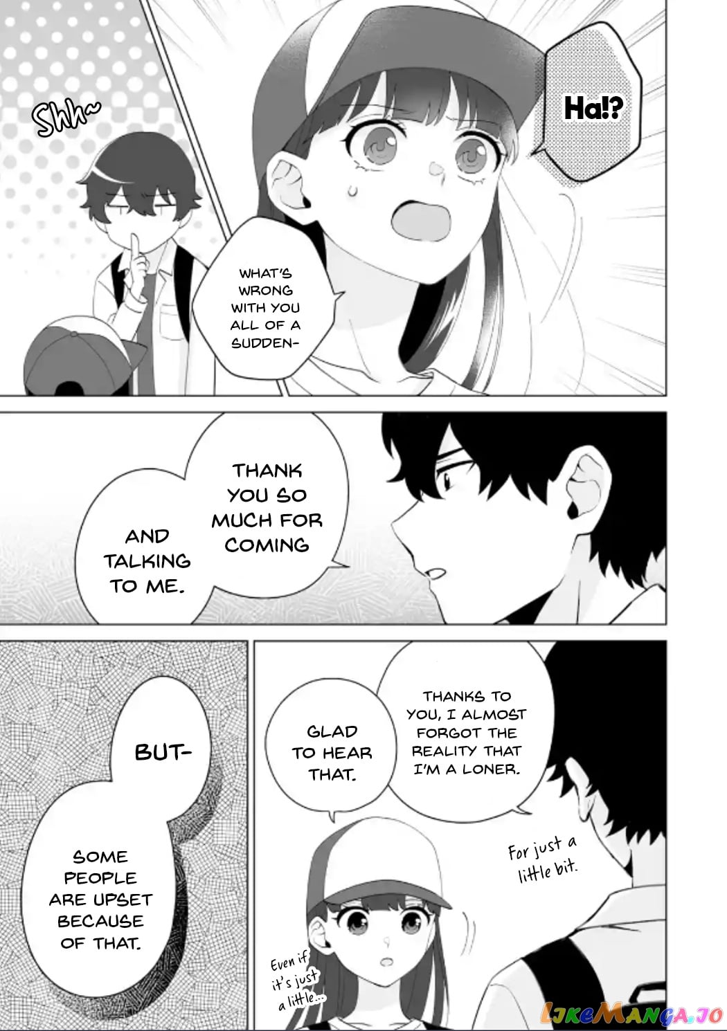 Please Leave Me Alone (For Some Reason, She Wants to Change a Lone Wolf's Helpless High School Life.) chapter 14 - page 3