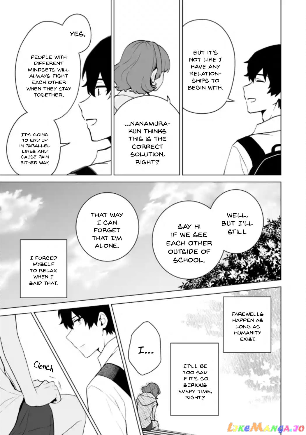 Please Leave Me Alone (For Some Reason, She Wants to Change a Lone Wolf's Helpless High School Life.) chapter 15 - page 17
