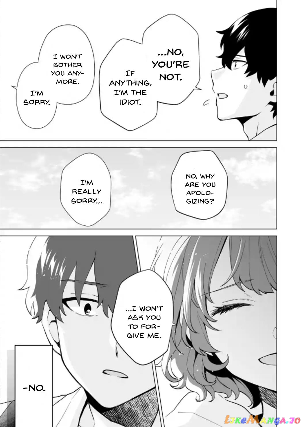 Please Leave Me Alone (For Some Reason, She Wants to Change a Lone Wolf's Helpless High School Life.) chapter 15 - page 19