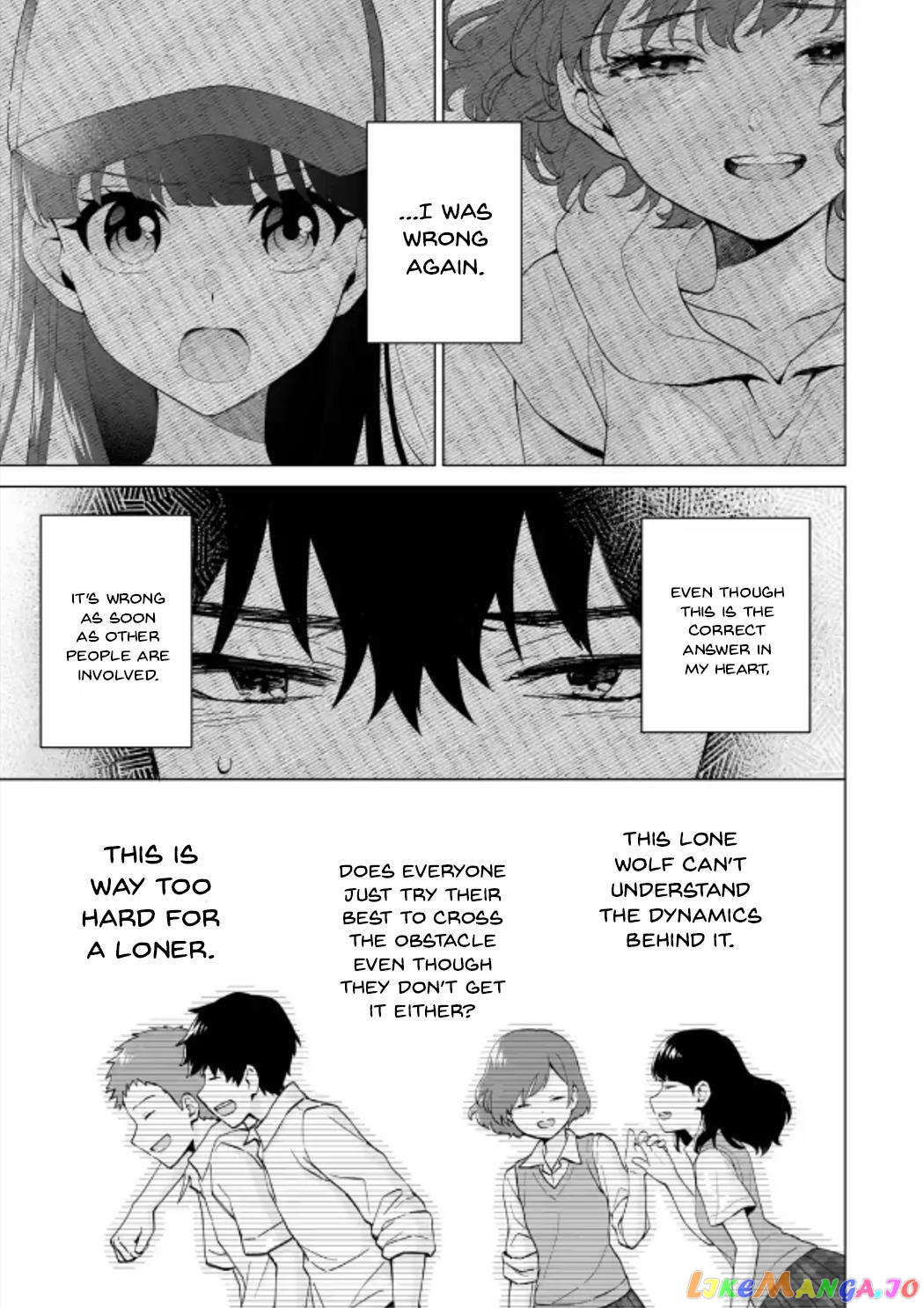 Please Leave Me Alone (For Some Reason, She Wants to Change a Lone Wolf's Helpless High School Life.) chapter 15 - page 23