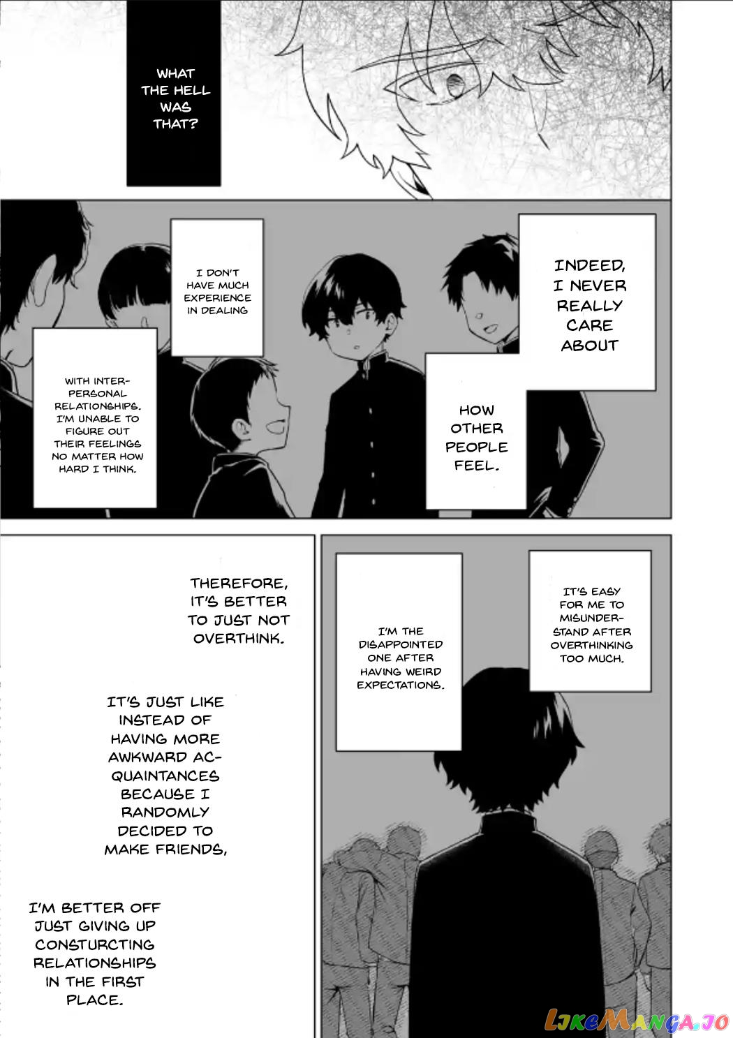 Please Leave Me Alone (For Some Reason, She Wants to Change a Lone Wolf's Helpless High School Life.) chapter 15 - page 9
