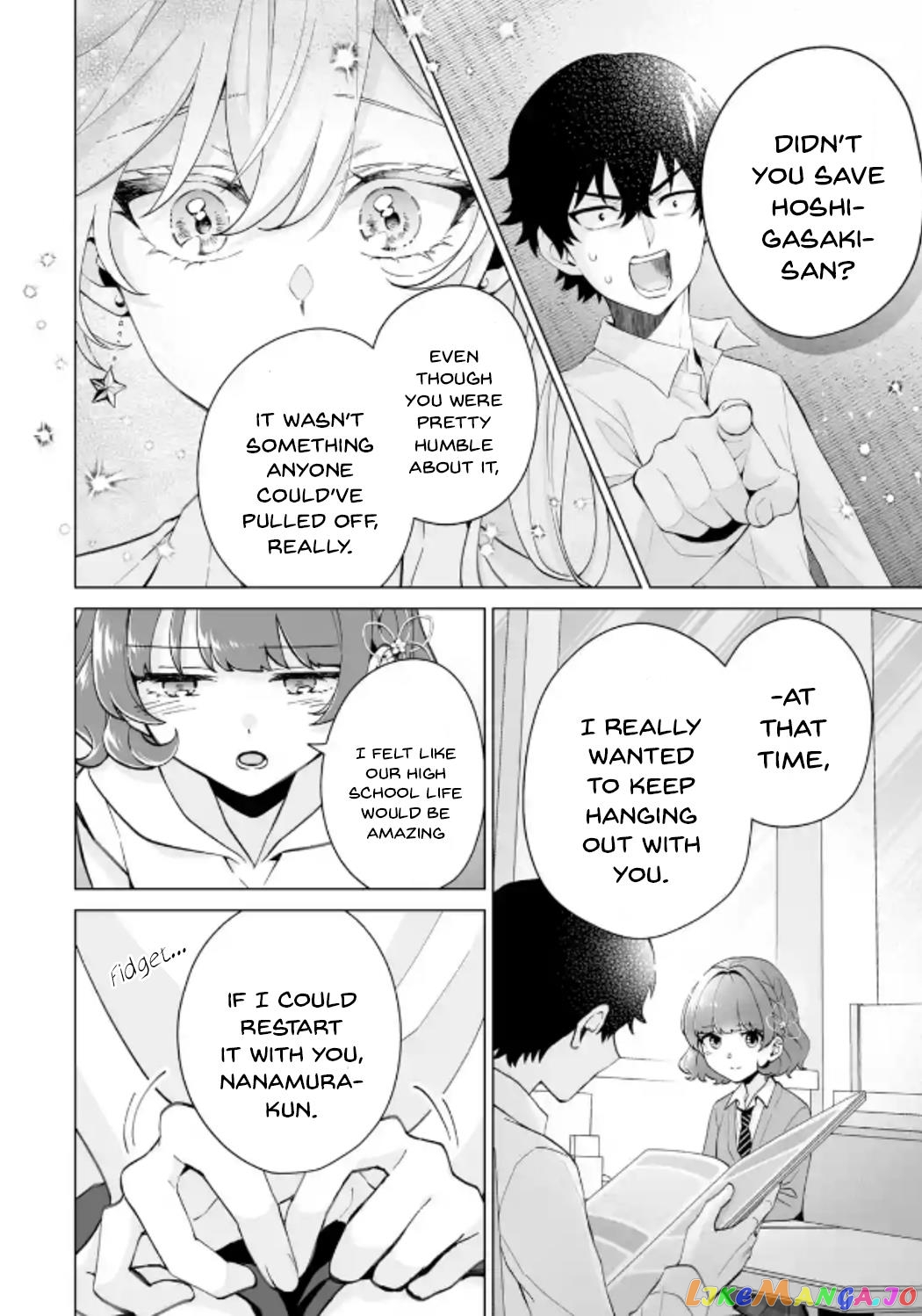 Please Leave Me Alone (For Some Reason, She Wants to Change a Lone Wolf's Helpless High School Life.) chapter 17 - page 12