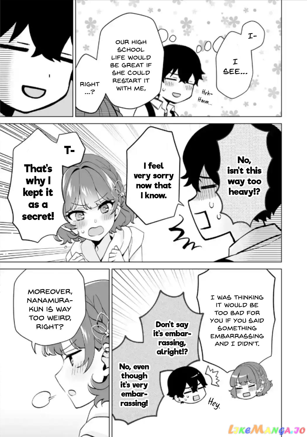 Please Leave Me Alone (For Some Reason, She Wants to Change a Lone Wolf's Helpless High School Life.) chapter 17 - page 13
