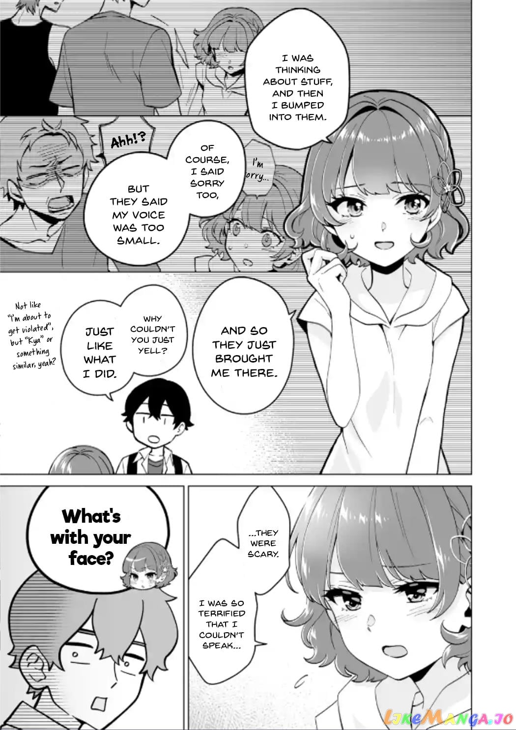 Please Leave Me Alone (For Some Reason, She Wants to Change a Lone Wolf's Helpless High School Life.) chapter 17 - page 7