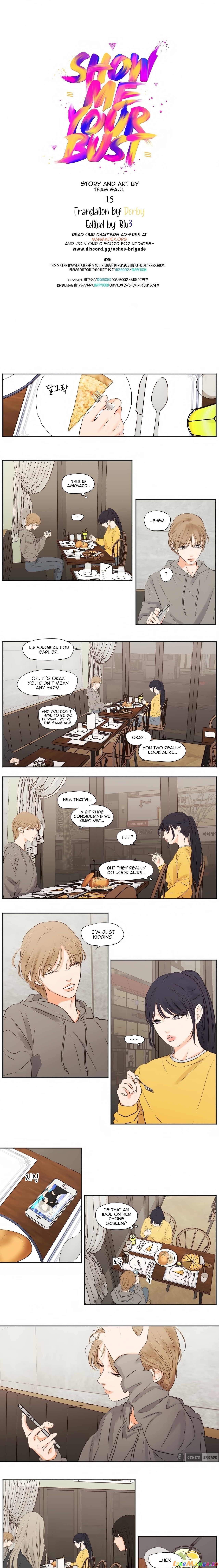 Show Me Your Bust chapter 15 - page 1