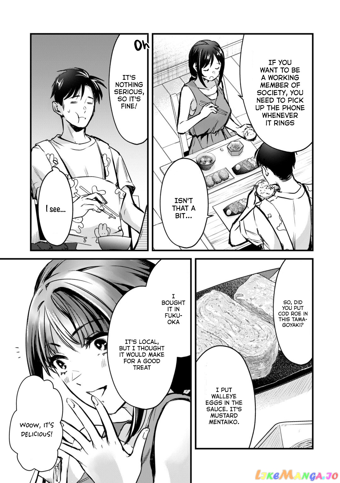 It's Fun Having a 300,000 yen a Month Job Welcoming Home an Onee-san Who Doesn't Find Meaning in a Job That Pays Her 500,000 yen a Month chapter 15 - page 10