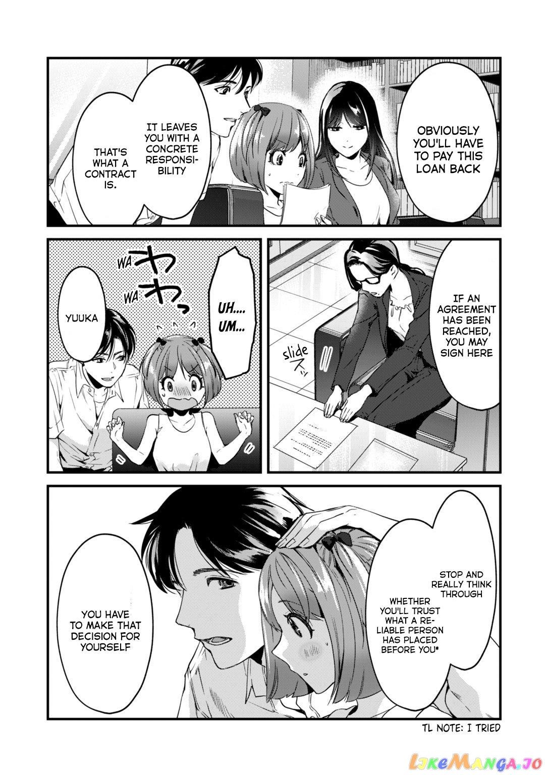 It's Fun Having a 300,000 yen a Month Job Welcoming Home an Onee-san Who Doesn't Find Meaning in a Job That Pays Her 500,000 yen a Month chapter 19 - page 8