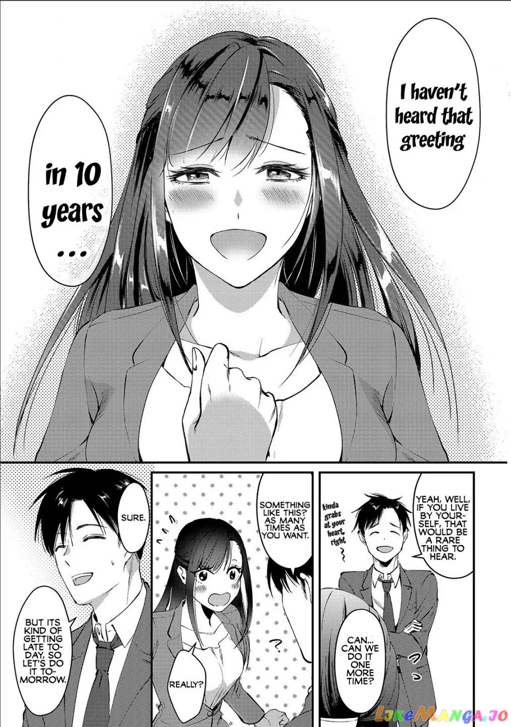 It's Fun Having a 300,000 yen a Month Job Welcoming Home an Onee-san Who Doesn't Find Meaning in a Job That Pays Her 500,000 yen a Month chapter 1 - page 18