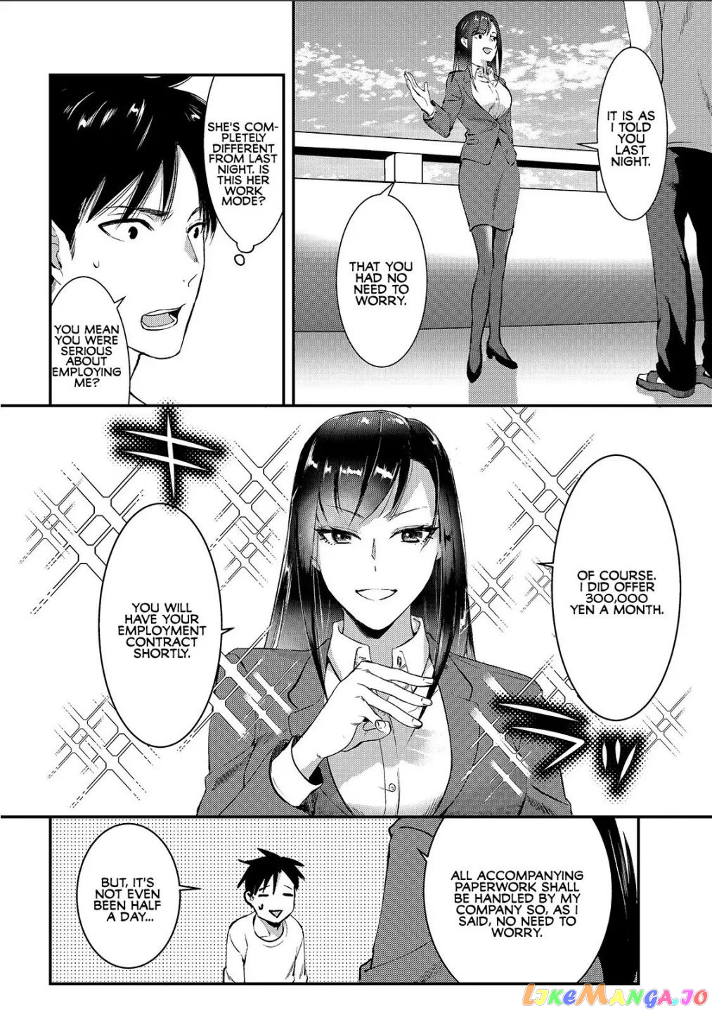 It's Fun Having a 300,000 yen a Month Job Welcoming Home an Onee-san Who Doesn't Find Meaning in a Job That Pays Her 500,000 yen a Month chapter 1 - page 27