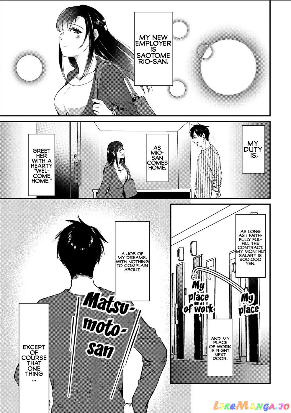 It's Fun Having a 300,000 yen a Month Job Welcoming Home an Onee-san Who Doesn't Find Meaning in a Job That Pays Her 500,000 yen a Month chapter 1 - page 30