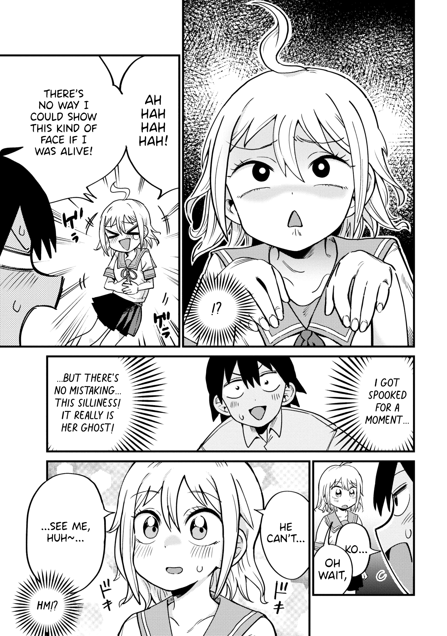 Yuurei Ni Natta Kara Pantsu Misete Mo Barenai Yone! chapter 1 - page 11