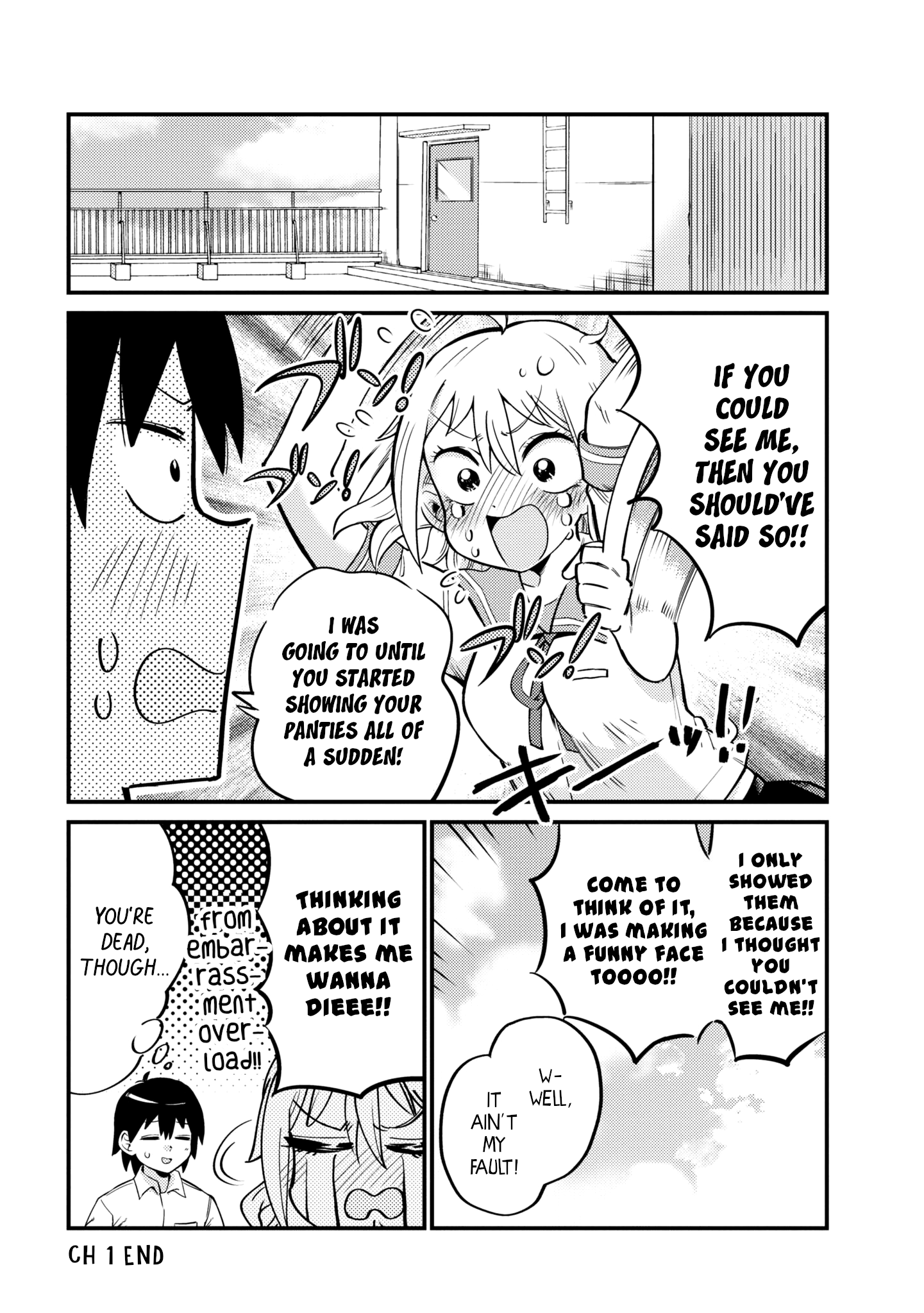 Yuurei Ni Natta Kara Pantsu Misete Mo Barenai Yone! chapter 1 - page 16
