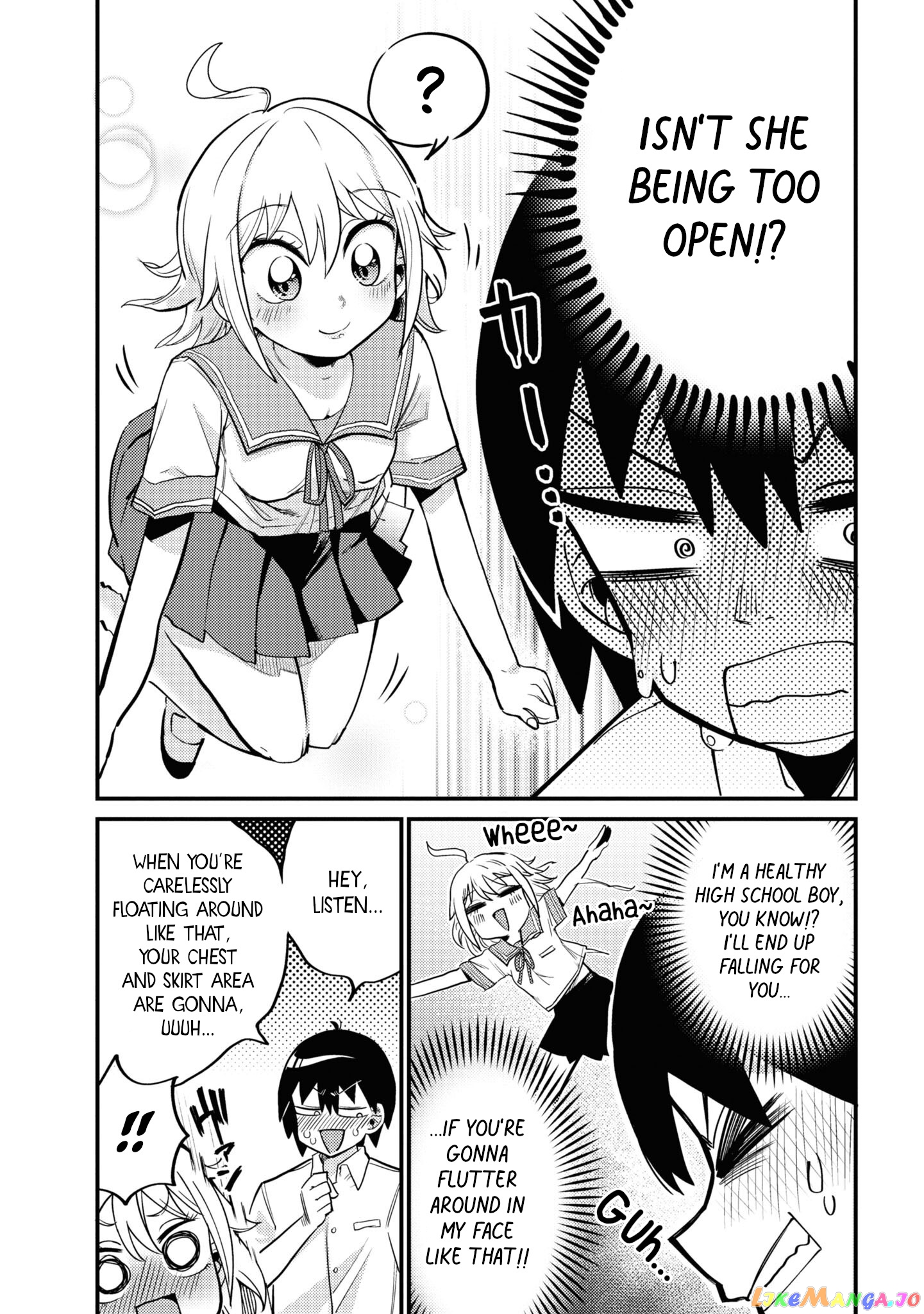 Yuurei Ni Natta Kara Pantsu Misete Mo Barenai Yone! chapter 3 - page 5